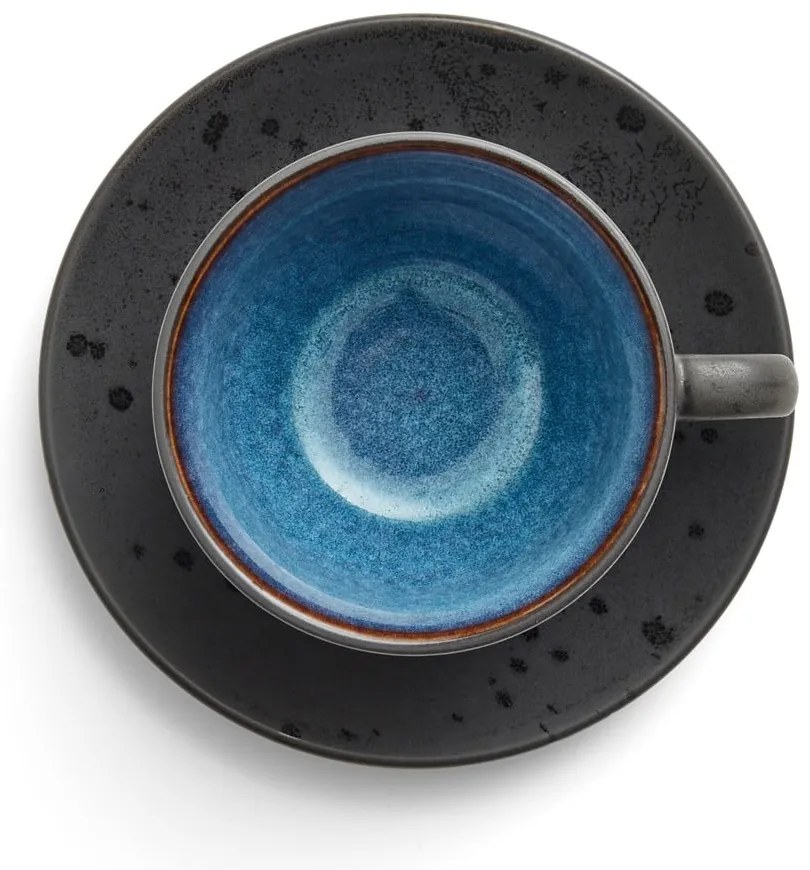 Cești negre/albastru-închis 4 buc. din ceramică 240 ml Gastro Black/Mix – Bitz
