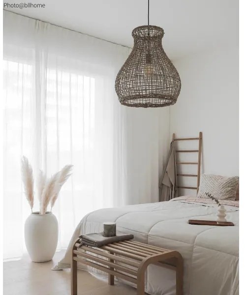 Lustră pe cablu ByRydens 4200010-5507 SEAGRASS 1xE27/8W/230V