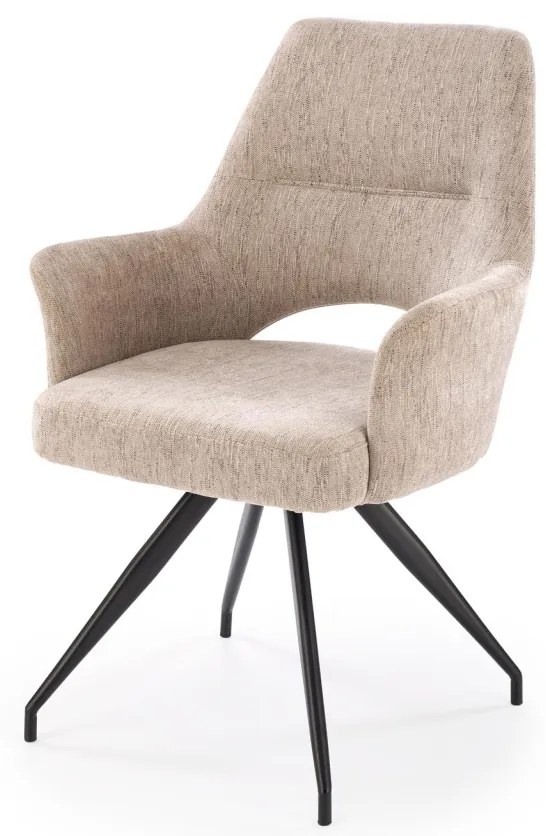Scaun rotativ K542 stofa bej