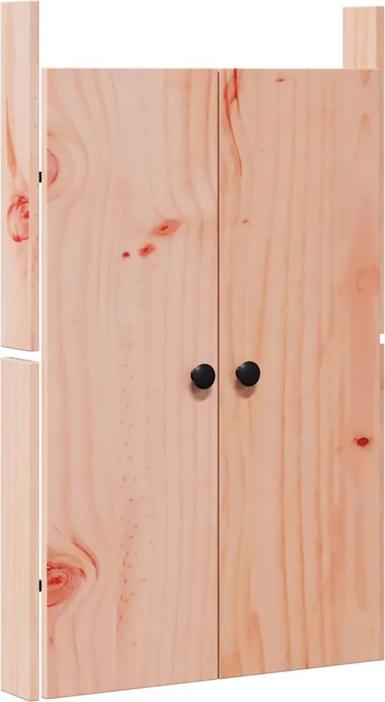 vidaXL Ușă de bucătărie Maro 50 x 9 x 82 cm lemn masiv de duglas