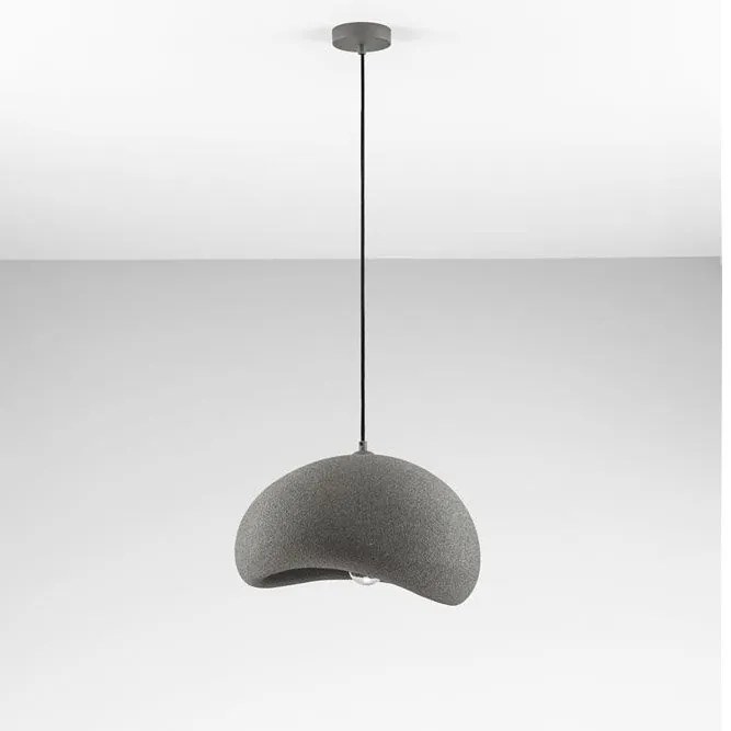 Lustra suspendata design modern, Stone Gray, AERE, L 40cm
