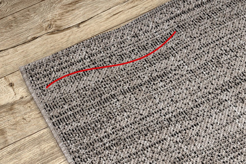 Covor sisal Floorlux 20389 argint si negru melange - SECUNDAR-COTATI PRODUSUL