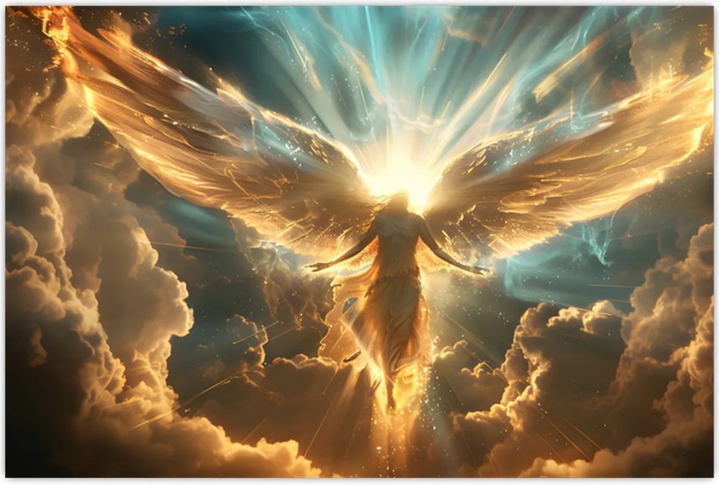 Tablou - Mitologie angelică (90x60 cm)