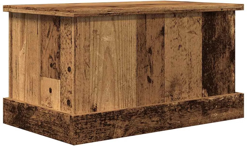 vidaXL Cutie de depozitare lemn vechi 30x50x28 cm lemn prelucrat