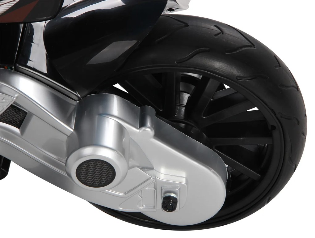 Motoreta Electrica pentru Copii BMW RR 12V, Negru si Rosu HOMCOM | Aosom RO