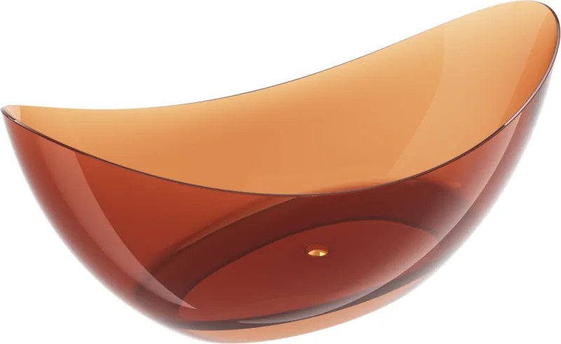 Mexen Vea earth cadă de sine stătătoare transparentă 180 x 80 cm, dop crom - 58091808005