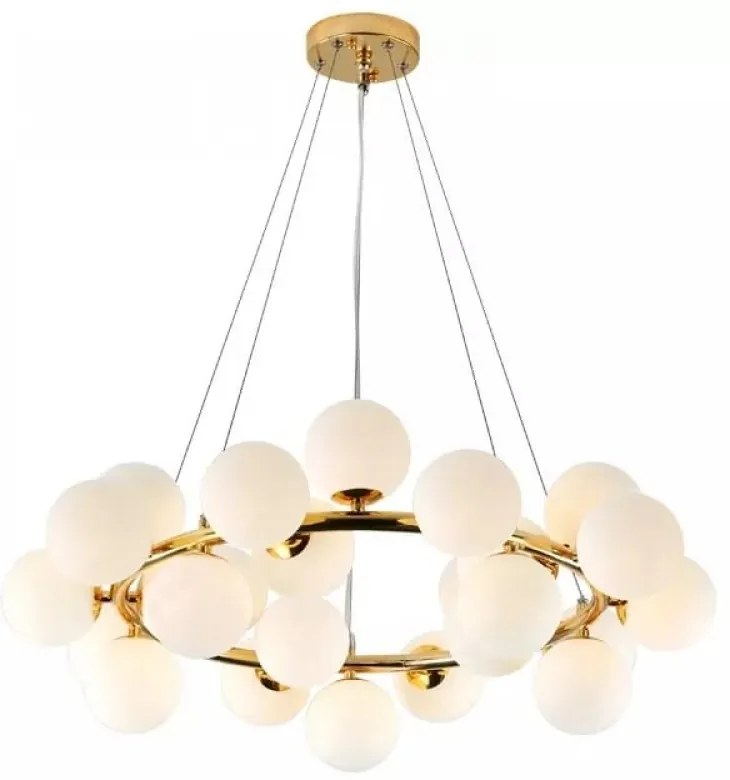 Lustra Isaura Gold,15 globuri