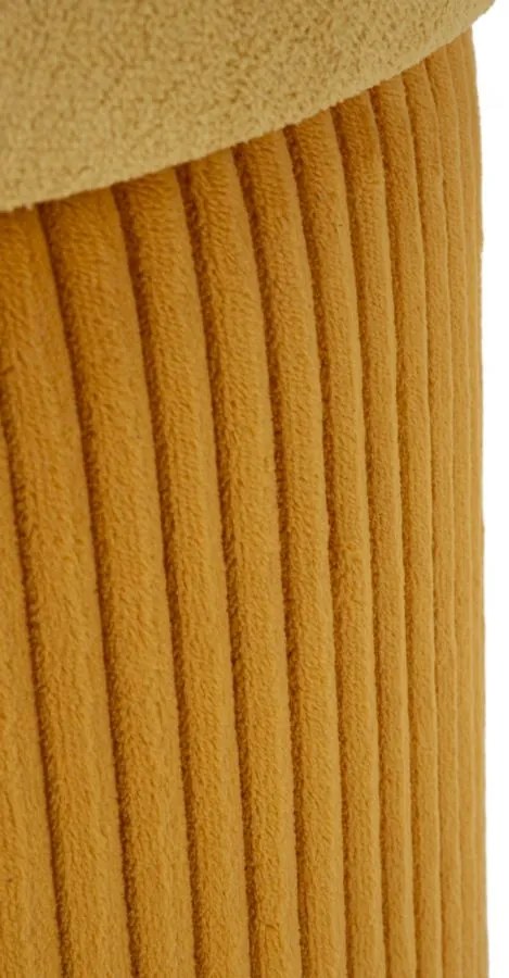 Mauro Ferretti Puff cu Depozitare Set 2 Buc cm Ø 42x44-35x36 | Aosom Romania