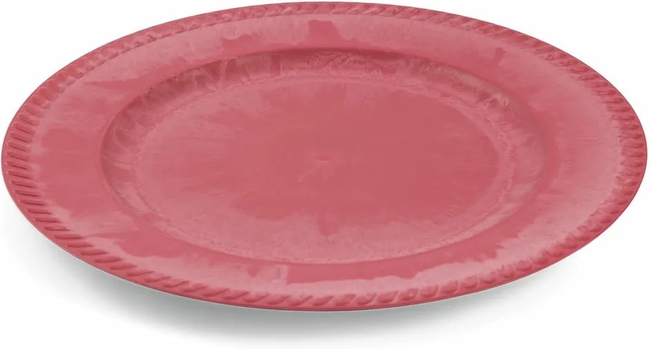 Set 6 farfurii colorate Villa d'Este, ⌀ 33 cm