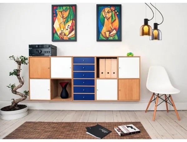 Lustră pe cablu FIRE 1xE27/9W/230V gri/neagră Klausen 111049