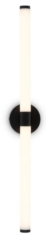 Aplica de perete LED design high-tech minimalist Axis negru