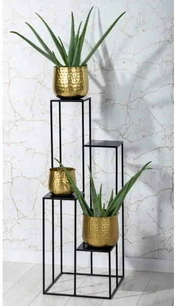 Suport pentru flori KASKADA 110x40 negru