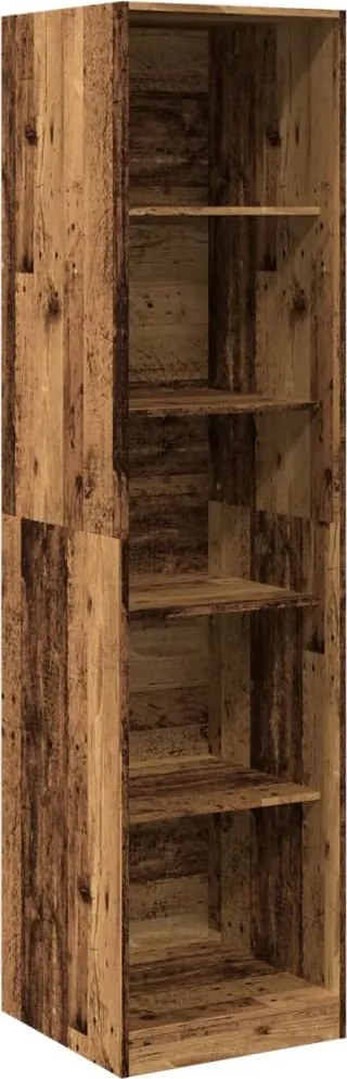 vidaXL Șifonier, lemn vechi, 50x50x200 cm, lemn prelucrat