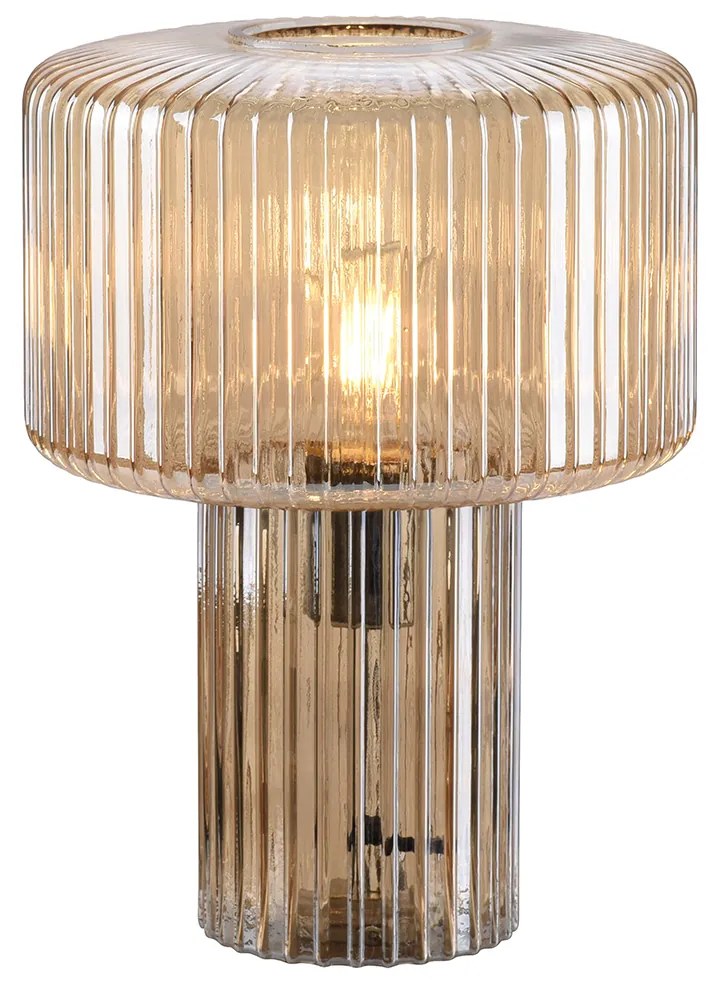 Lampă de masă de design din sticlă chihlimbar - Andro