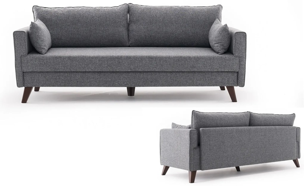 Canapea extensibilă Bellina (gri). 1063003