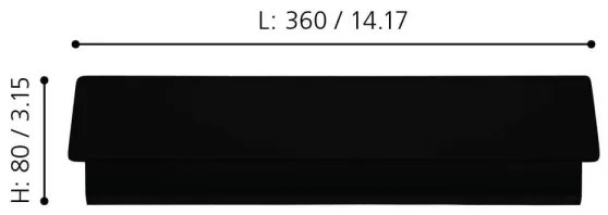 Eglo 99087 - Aplică perete LED ZUBIALDE LED/12W/230V