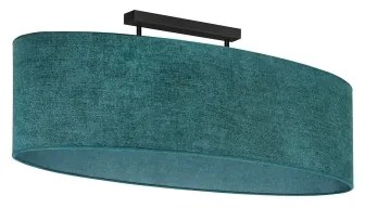 Lustră aplicată Duolla OVAL 2xE27/15W/230V verde