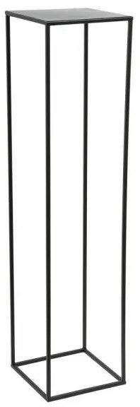 Suport pentru flori 100x24 cm, negru