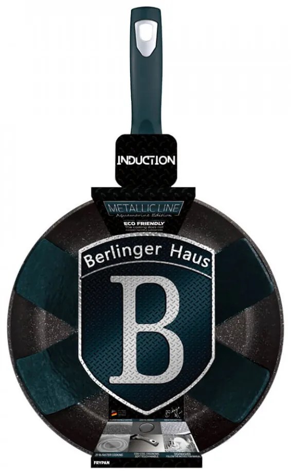 Tigaie 24 cm Aquamarine Metalic Line Berlinger Haus BH 1871