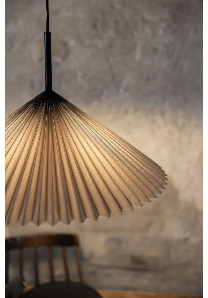 Lustră gri ø 50 cm Plisado – Markslöjd