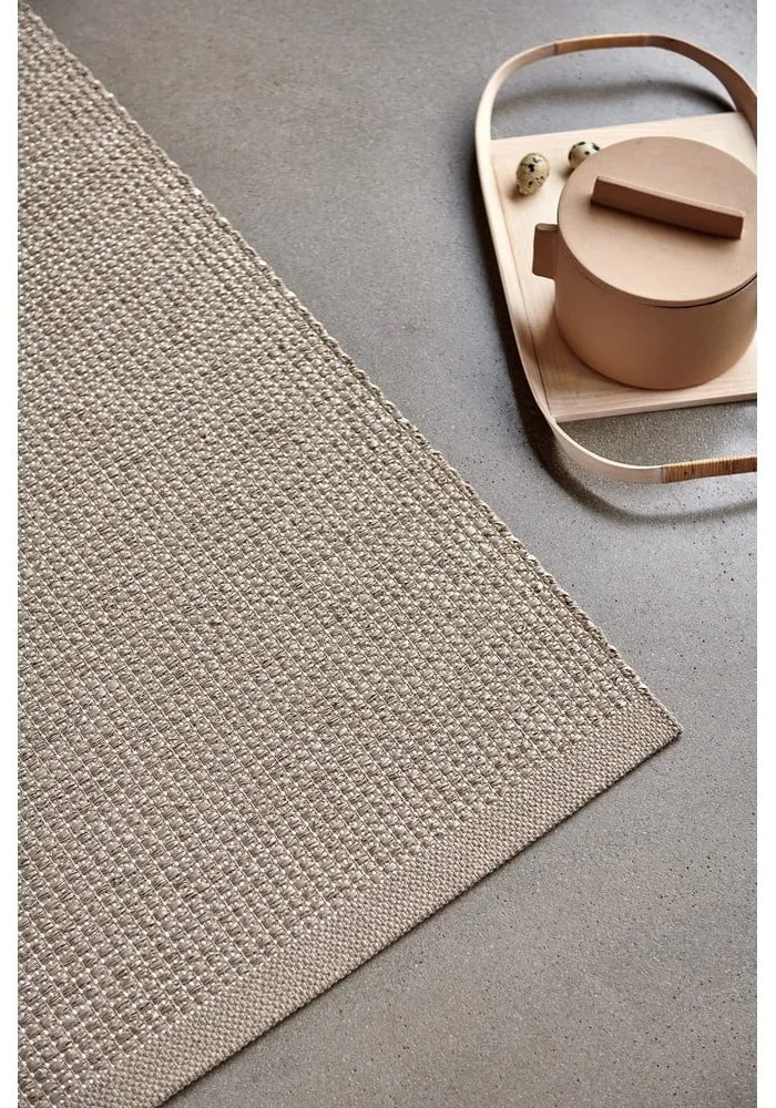 Covor tip traversă pentru interior și exterior bej 70x300 cm Emm Potato – Pappelina