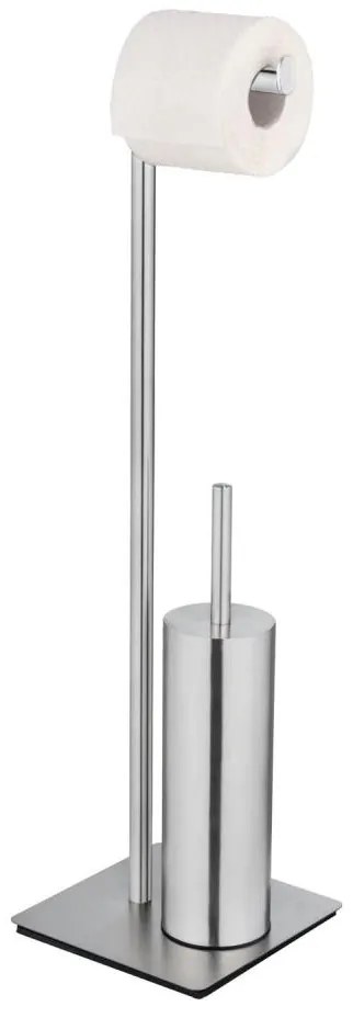 WENKO 25378100 - Perie WC RECCO 20 x 71,5 cm satinat
