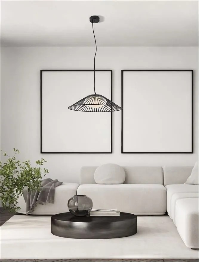 Pendul LED stil modern minimalist BRUME D-61cm