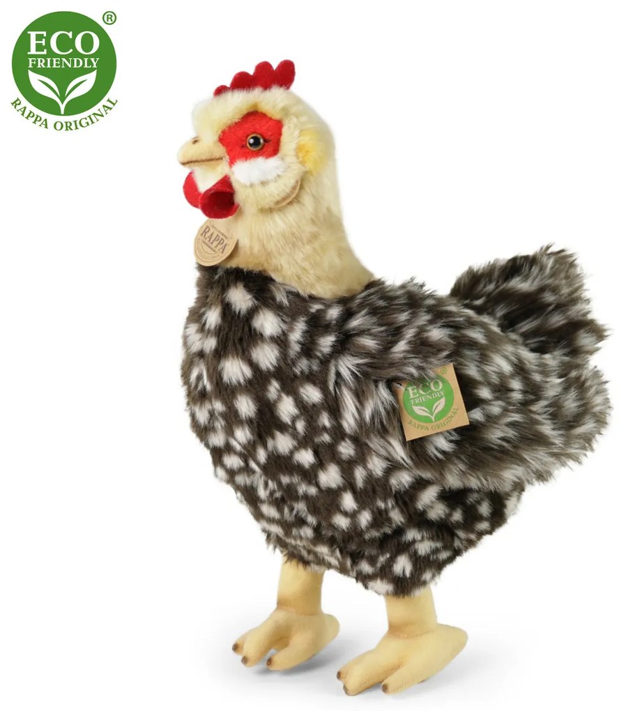 Găină de pluș Rappa, 33 cm ECO-FRIENDLY