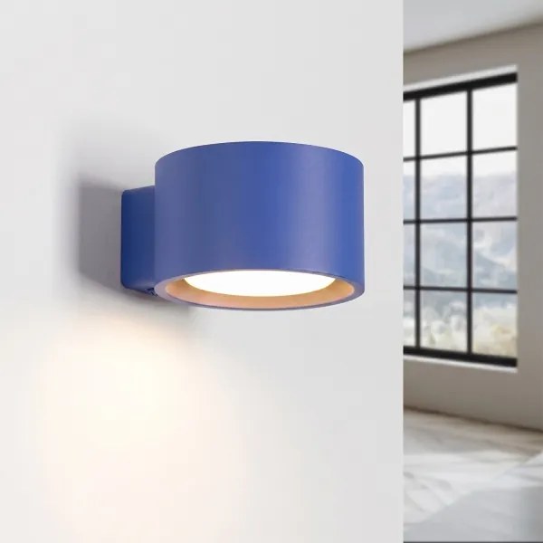 Sollux SL.2457 - Aplică de perete MODO 1xGX53/10W/230V albastră