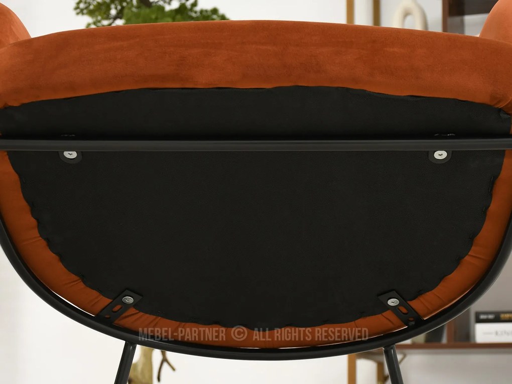 Fotoliu Baggie F (cupru + negru). Promo -15%. 1109882