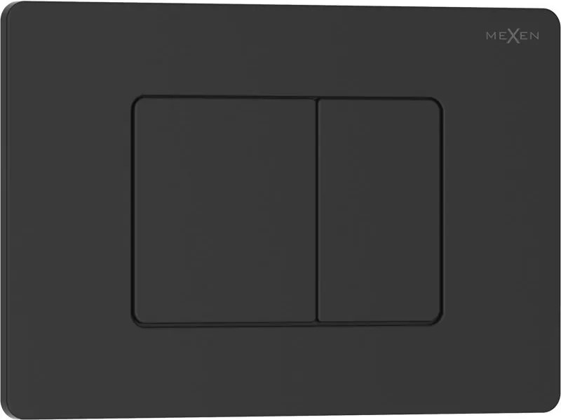 Mexen Tex 05 buton de spălare oțel inoxidabil, negru mat - 6105-02