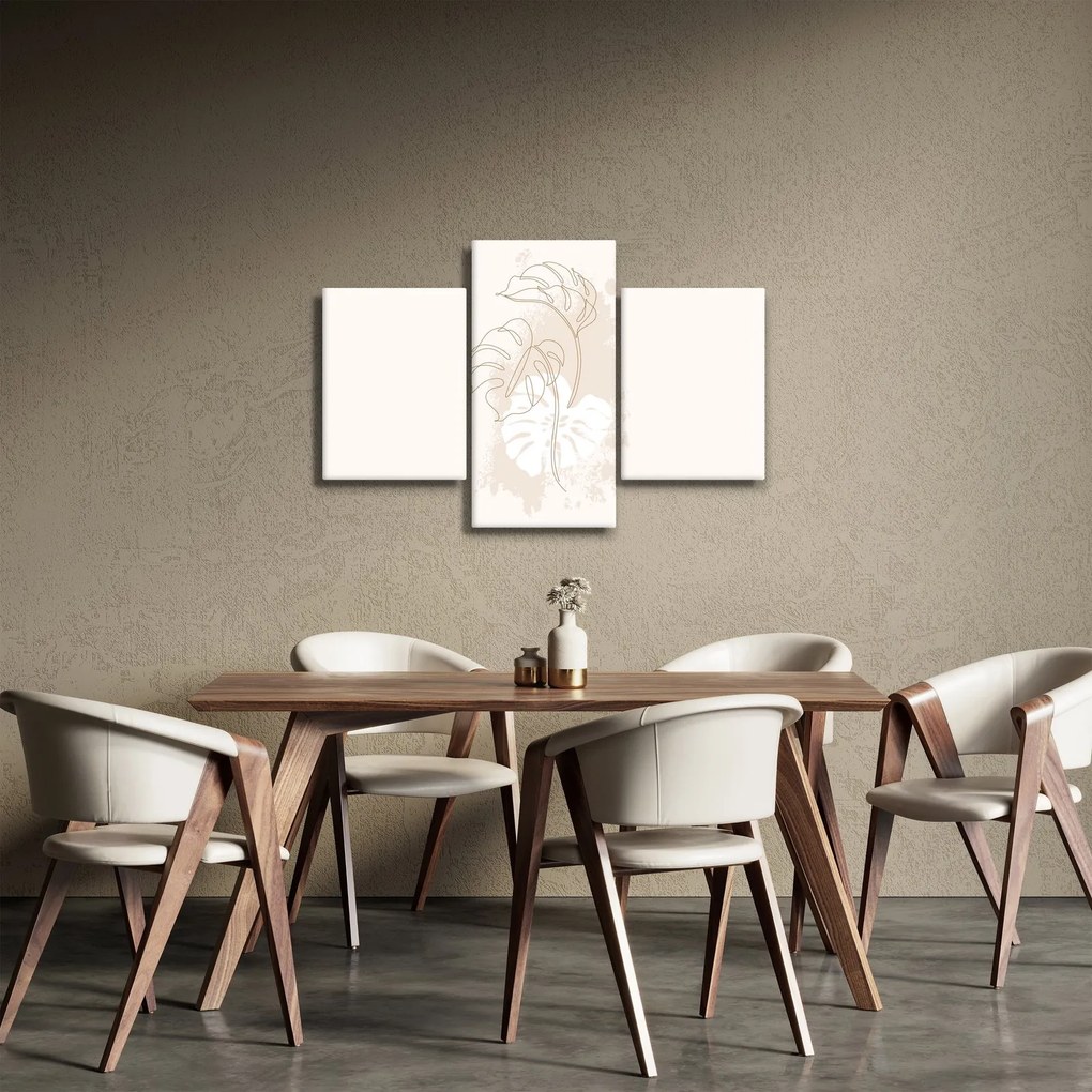Tablou - Monstru de linie N⁰1 (90x60 cm)