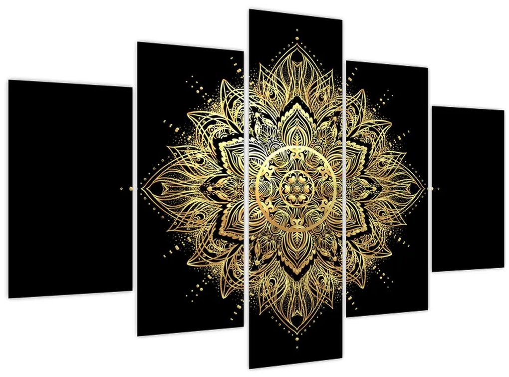 Tablou - Mandala bogăției (150x105 cm)