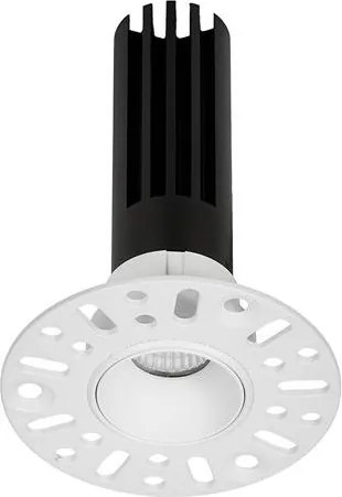Mini Spot incastrabil LED 5W 3000K Trimless Baculus alb