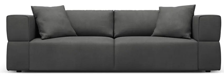 Canapea gri închis 248 cm Esther – Milo Casa