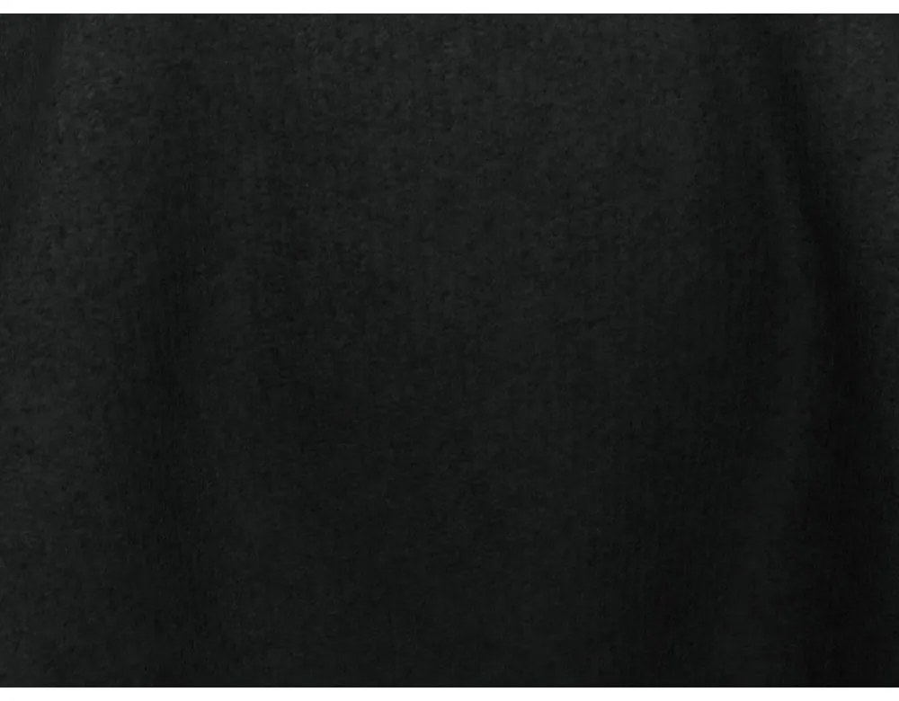 Scaun de sufragerie negru tapițat Kanoa – Makamii