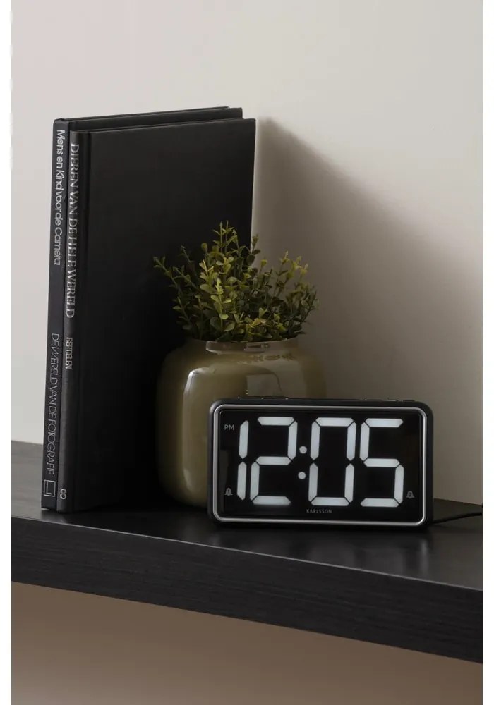 Ceas deșteptător digital New Retro – Karlsson