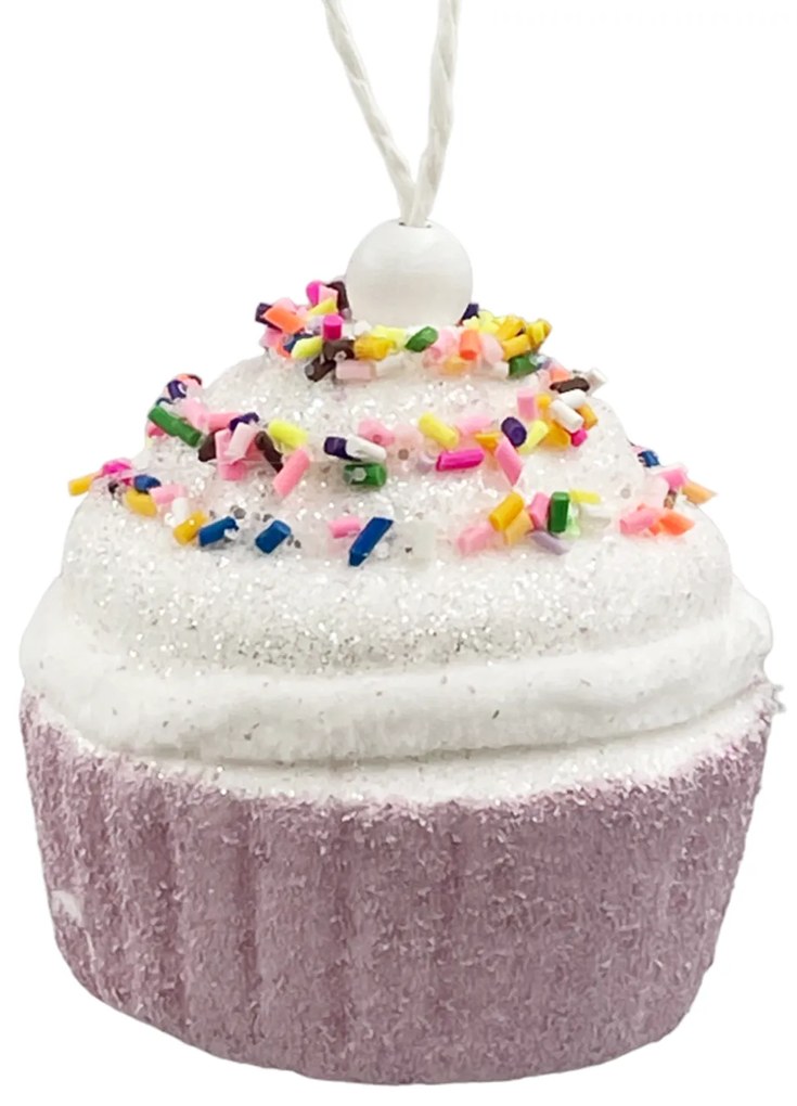 Ornament brad Briosa SWEETY, Lila, 7cm