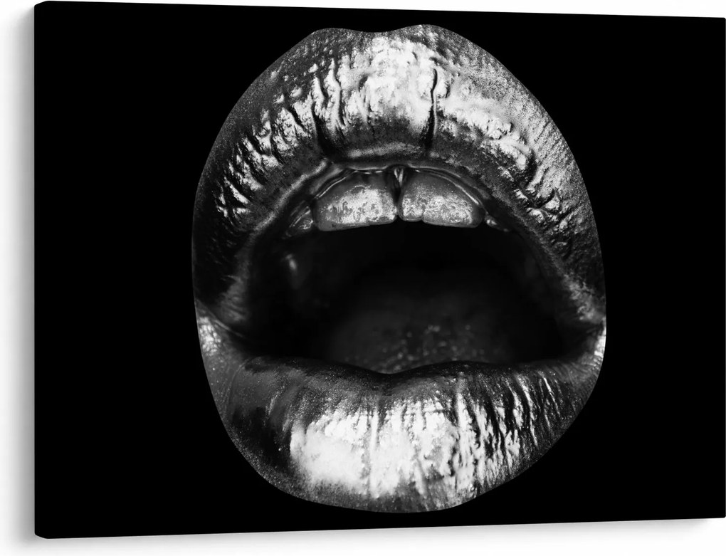 Tablou - Buze lucioase (70x50 cm)