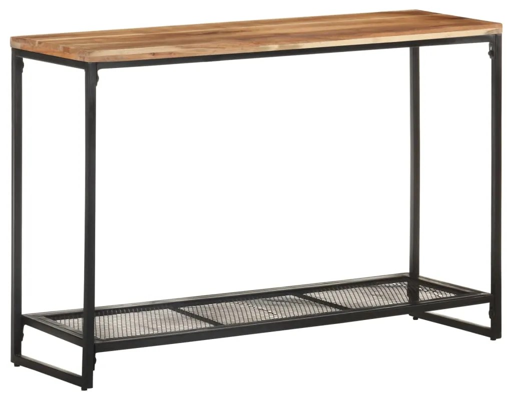 320249 vidaXL Masă consolă, 110 x 35 x 75 cm, lemn masiv de acacia
