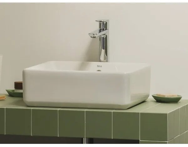 Lavoar pe blat Roca A3270ML000 GAP 39x37 cm ceramică/alb