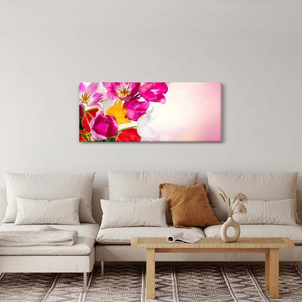 Tablou cu lalele (120x50 cm)