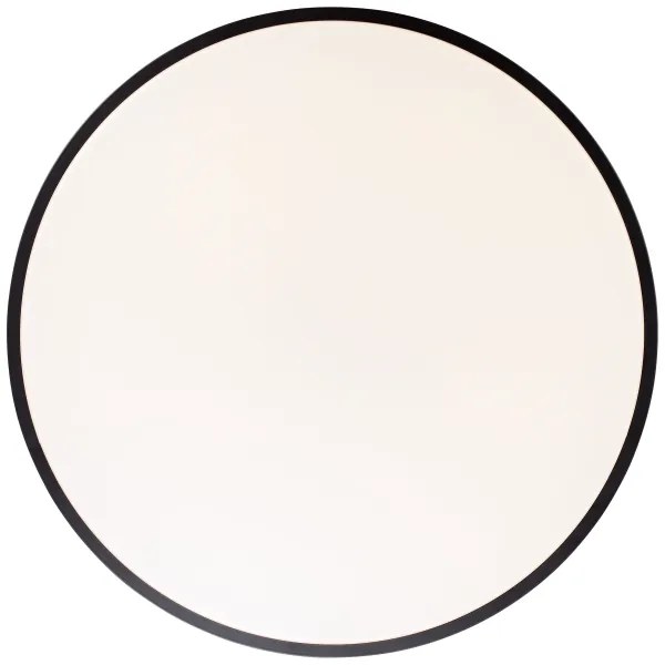 Brilliant - Plafonieră dimerizabilă LED SLIMLINE, 60W/230V, Ø 49 cm, neagră + telecomandă