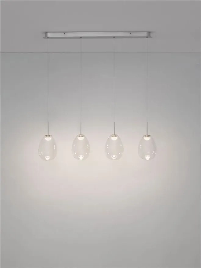 Lustra LED suspendata decorativa BRITA 4L