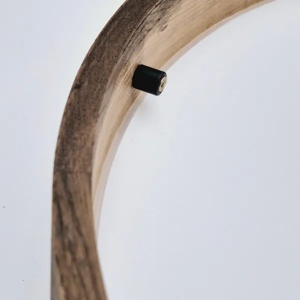 Plafonieră LED Brilagi CARVALHO SLIM 3xE27/60W/230V stejar nuc d. 47 cm