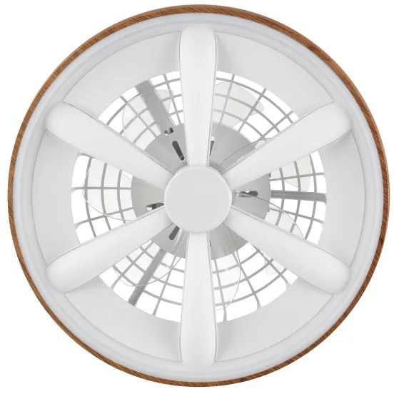 Ventilator LED RGBW dimabil de tavan GAIANO LED/24W/230V + telecomandă
