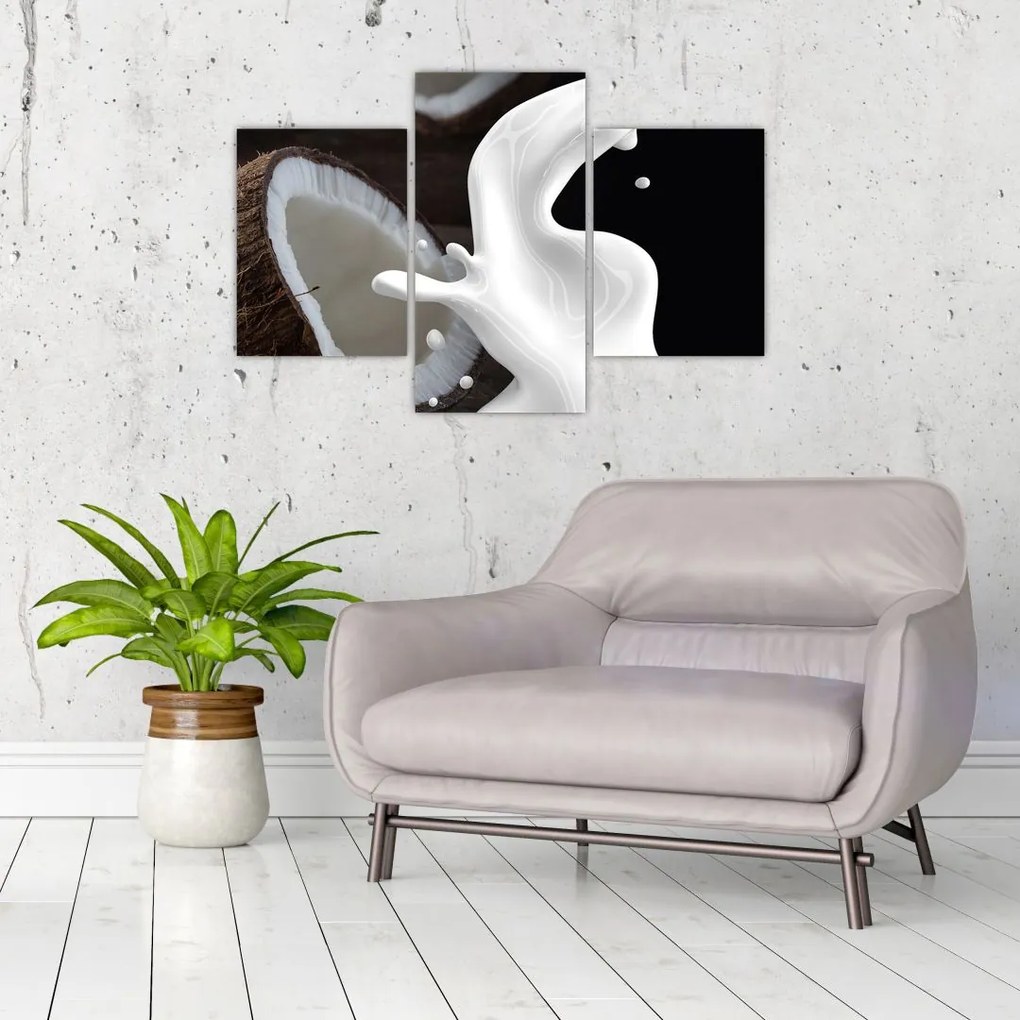 Tablou - laptele de cocos (90x60 cm)