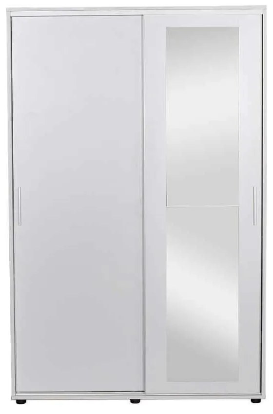 Pantofar cu cuier Adore Porto Maxi, 2 usi cu oglinda, 12 rafturi, capacitate 32 perechi incaltaminte, 120 x 187 x 38 cm