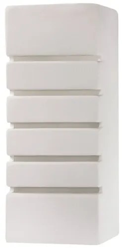 Aplică perete SAMIR 1xE27/60W/230V alb