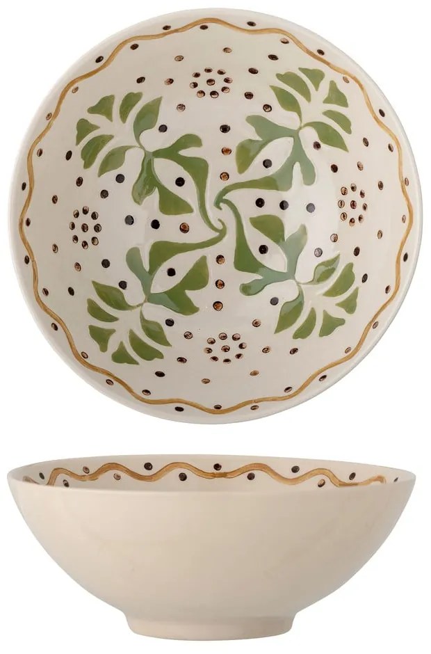 Bol mic bej din gresie 860 ml Heikki – Bloomingville